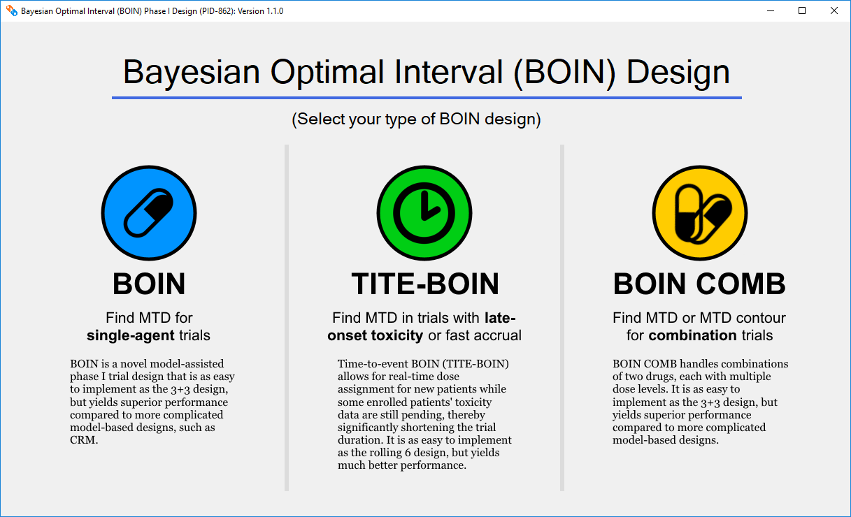 https://biostatistics.mdanderson.org/SoftwareDownload/SoftwareFiles/BOINDeskTop/ChooseBOINDesign_screenshot.png